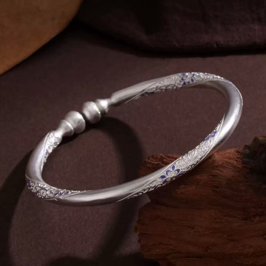 银制精品手镯—-035