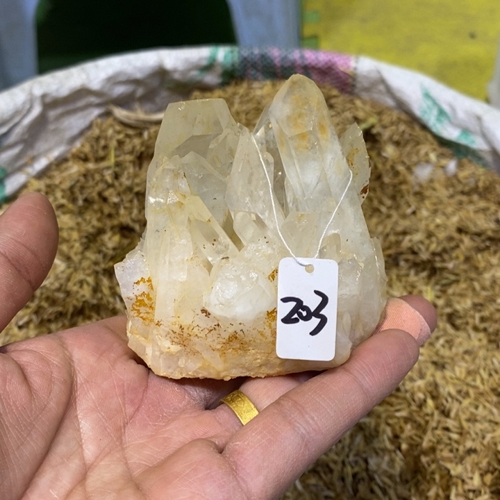 水晶水晶原石摆件未镶嵌