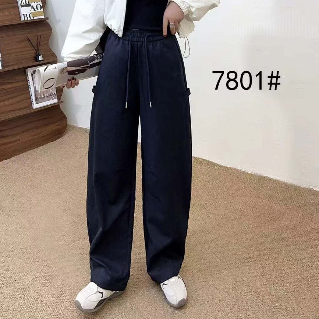 窄版不皱工装镰刀正常长度女2025秋季新款显瘦显高休闲百搭神裤