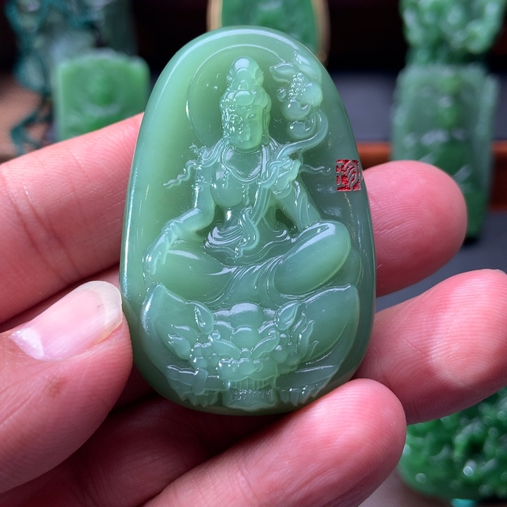 和田玉挂件未镶嵌