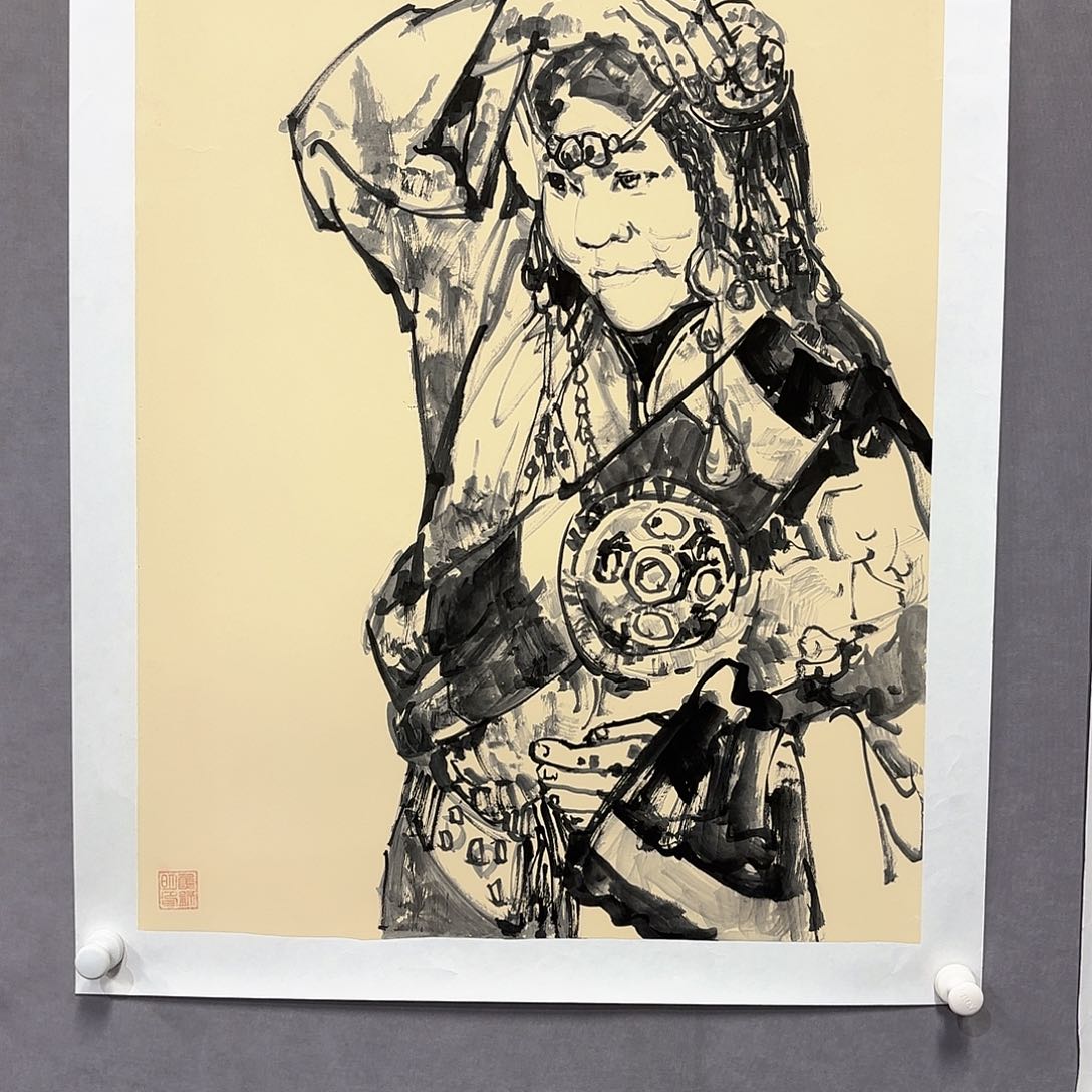 国画国画纯手绘作品请放心去藏