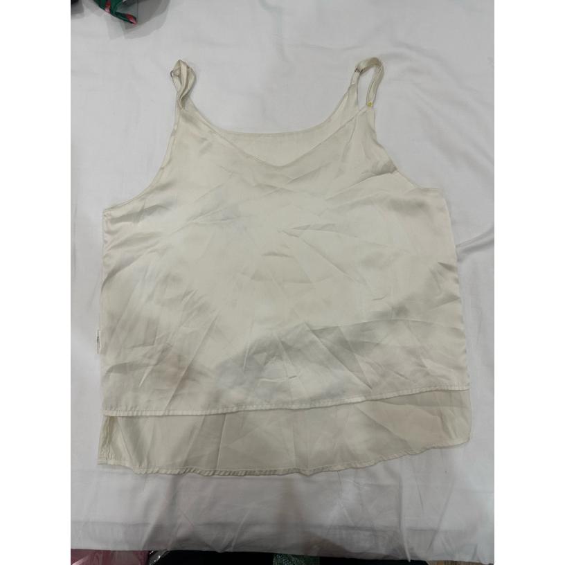 甜辣风蕾丝雪纺拼接内搭百搭吊带背心