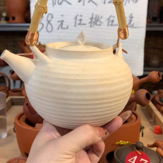 白泥➕麦饭石650毫升左右全手工库存