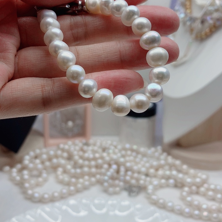 淡水珍珠吊坠(不含链)合金微瑕