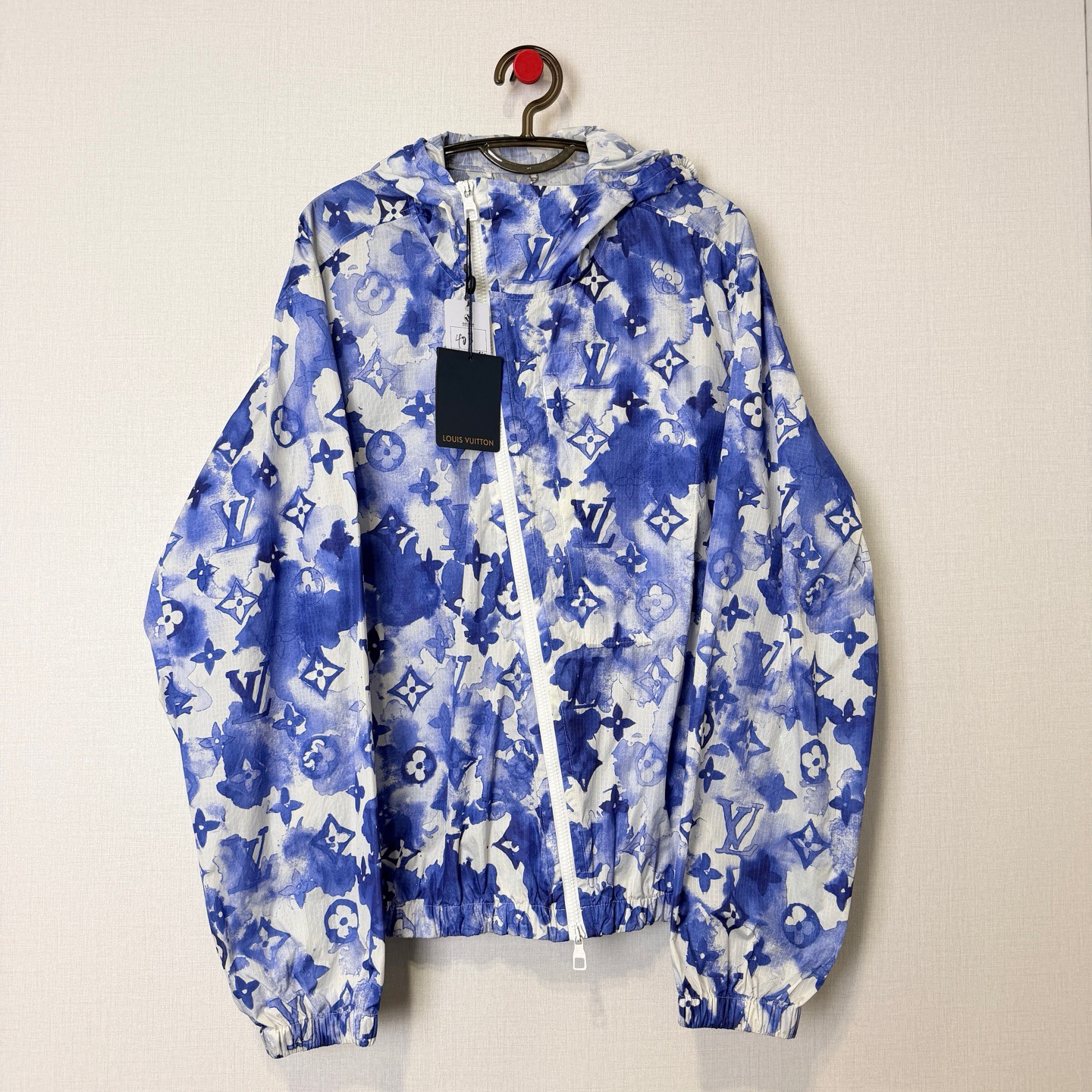 未使用 LouisVuitton/路易威登 蓝色水墨外套/50/编号426