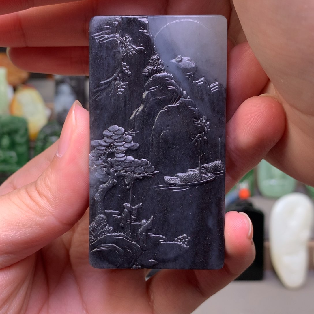 和田玉挂件未镶嵌