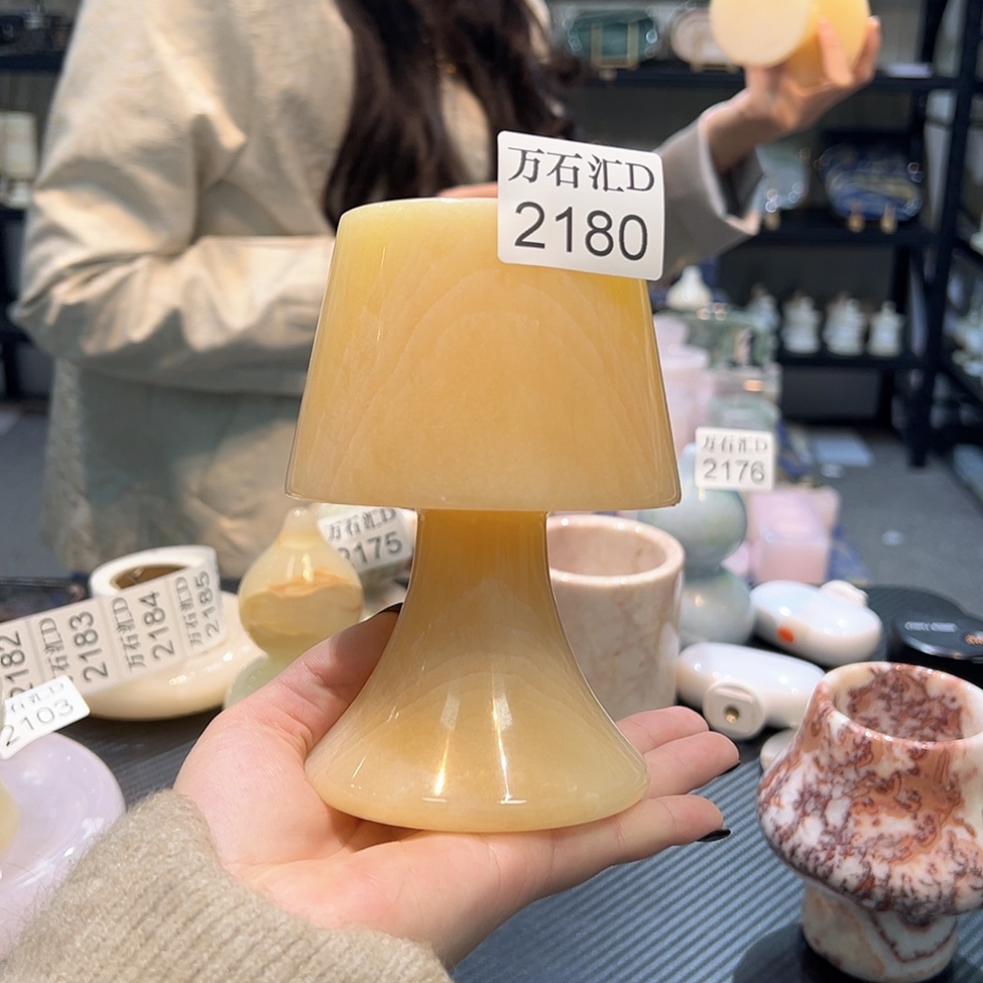 石材2180台灯烛台