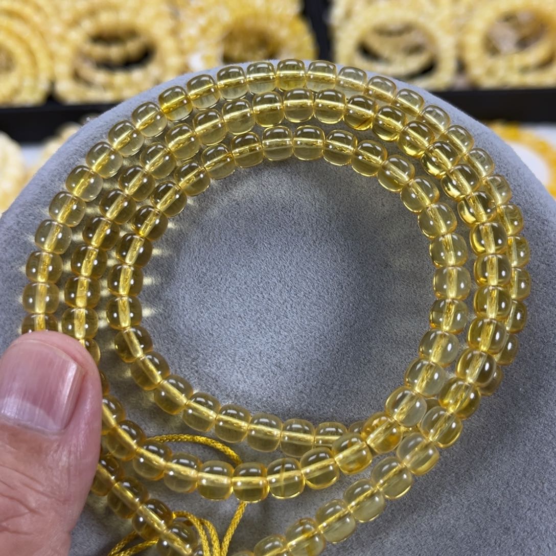 金珀颈饰未镶嵌纯天然俄