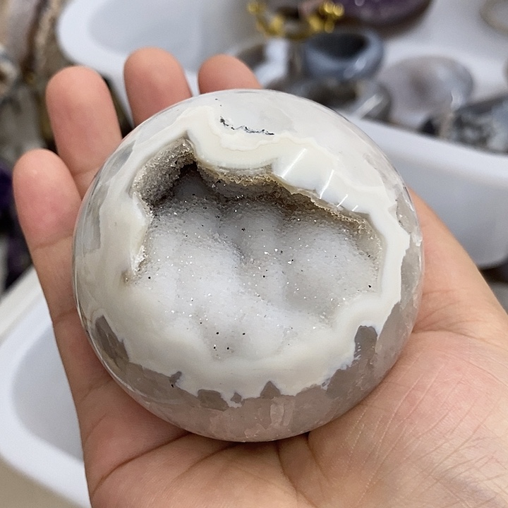 紫晶珠宝半成品未镶嵌