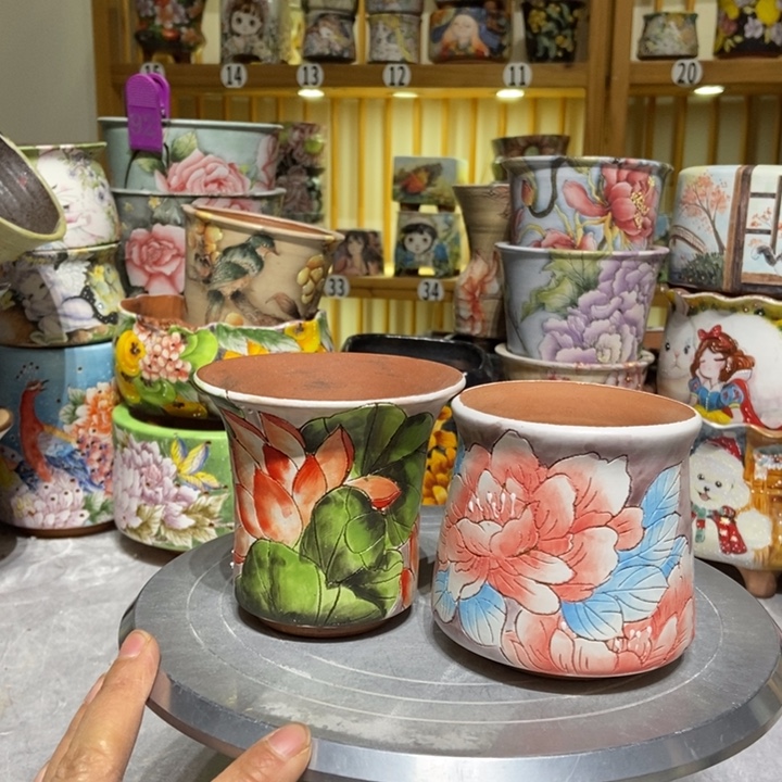 景德镇艺术手绘作品