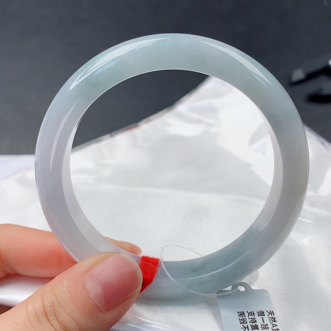 翡翠手镯未镶嵌83正57.7