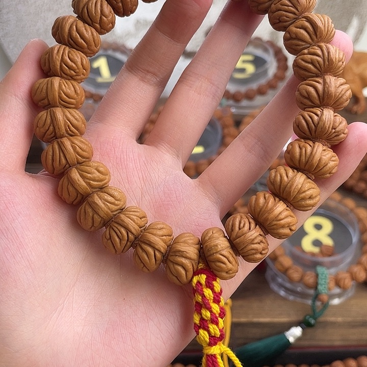 文玩核桃吊坠嘿*19矮壮祥云