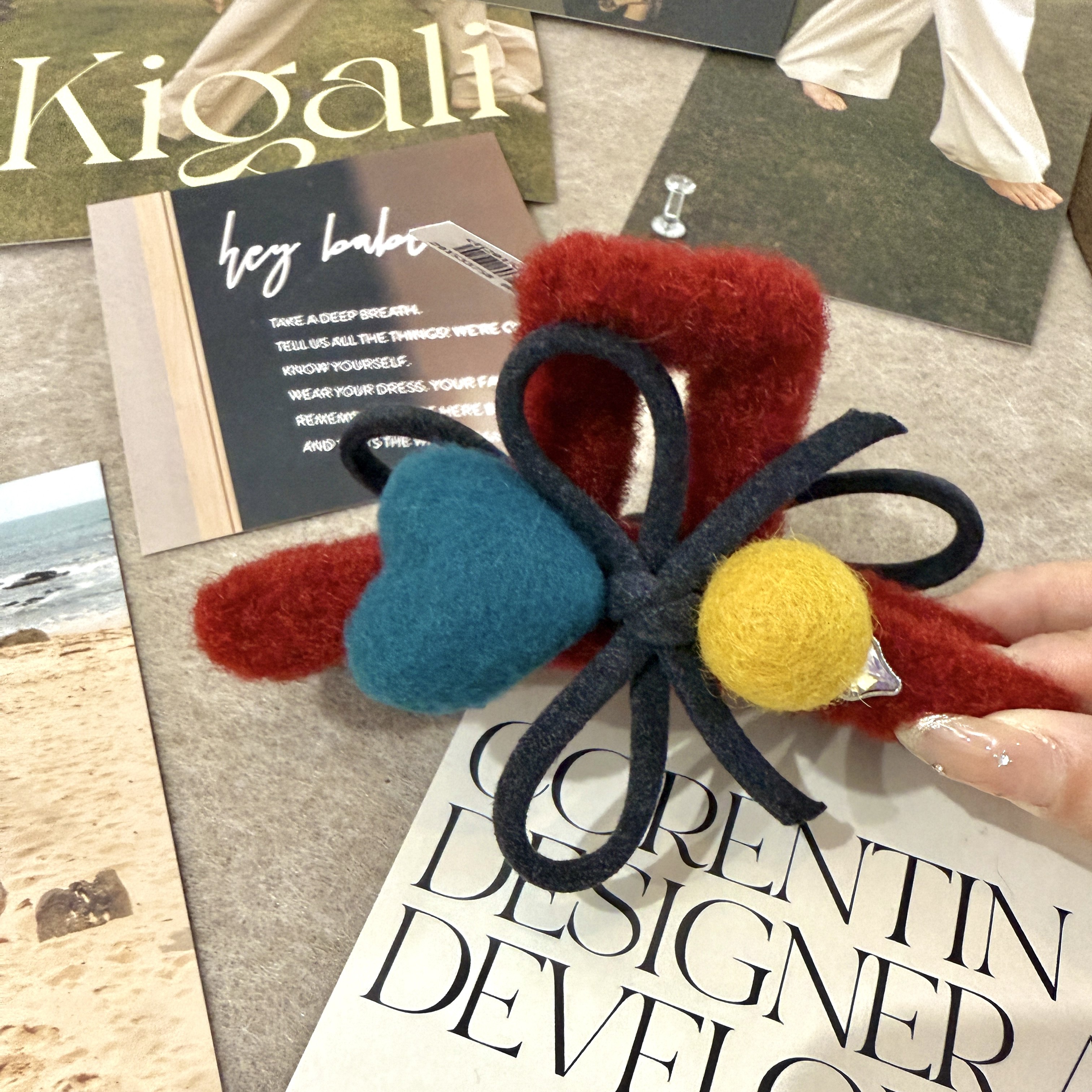 简约发夹少女风简约风日韩抓夹女可爱饰品发卡森系