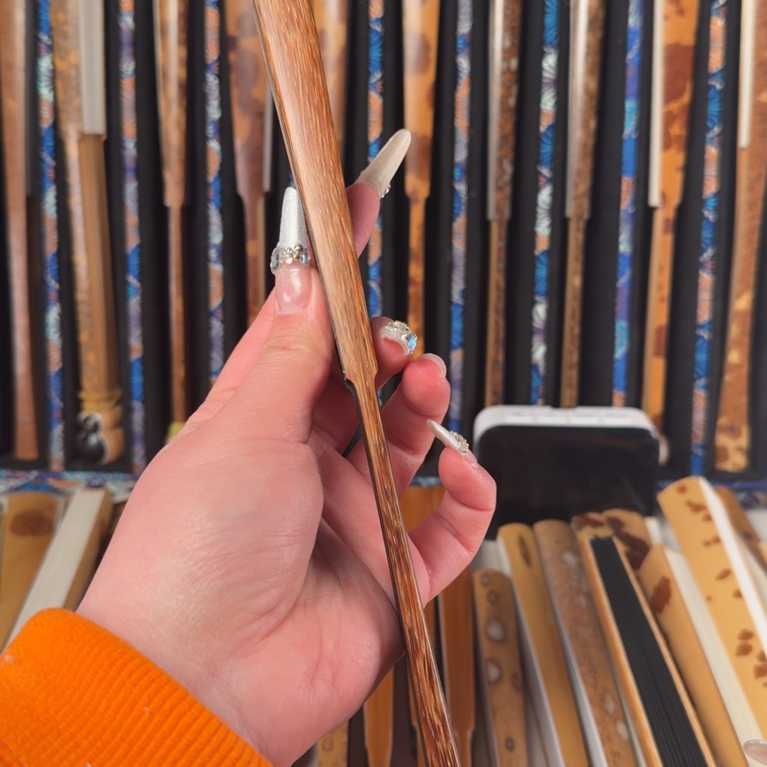 扇子?**n兵哥扇艺斑竹折扇小明