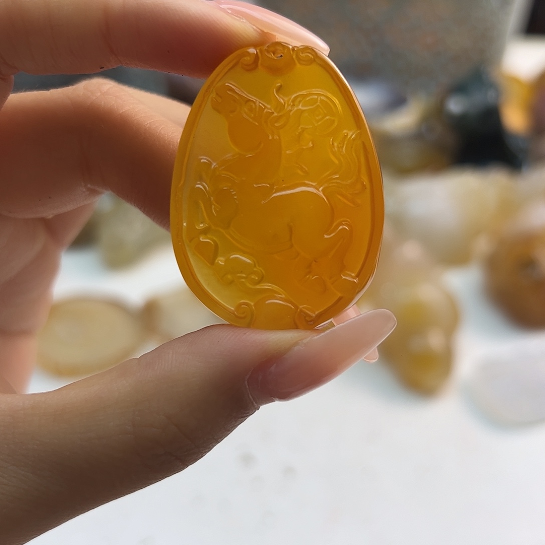玛瑙/玉髓未镶嵌项链