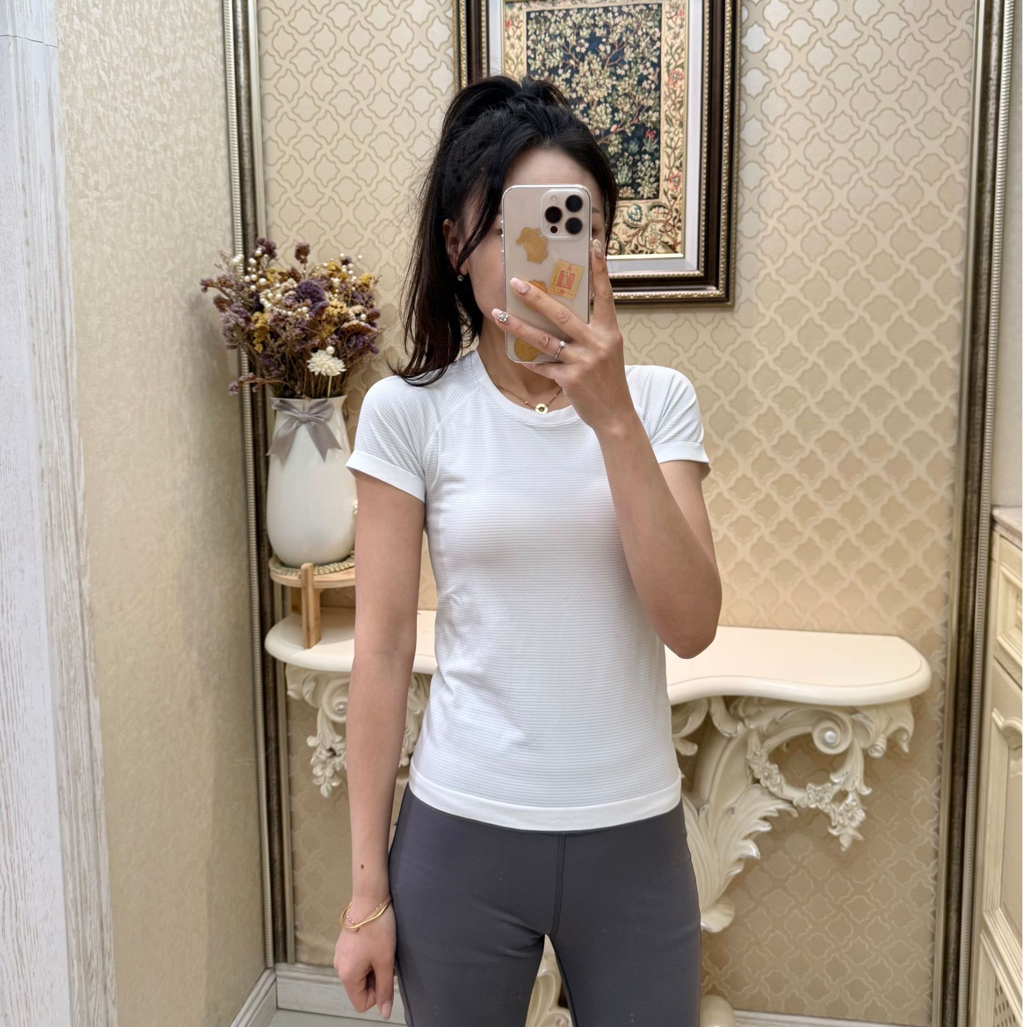 夏季吸汗速干修身短袖T恤