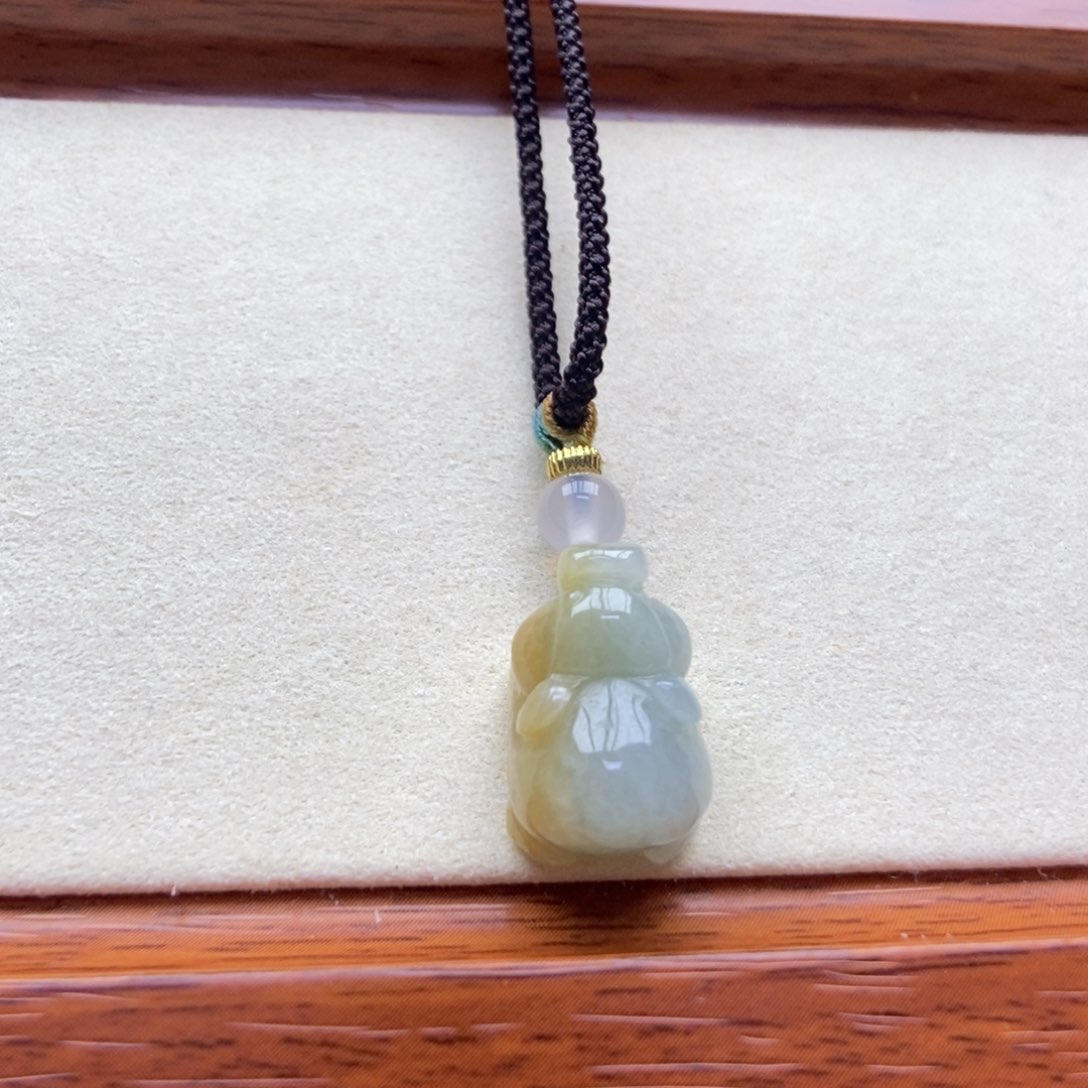 翡翠未镶嵌颈饰吊坠1