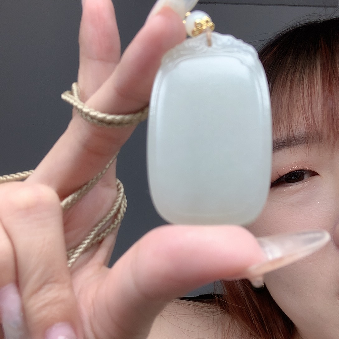 吊坠(不含链)未镶嵌和田玉✨*