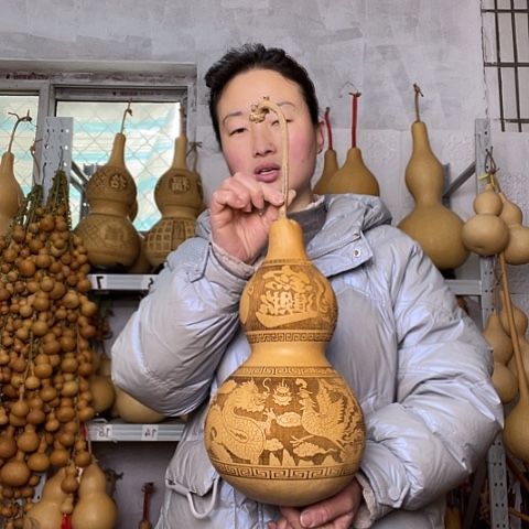 天然植物葫芦文玩