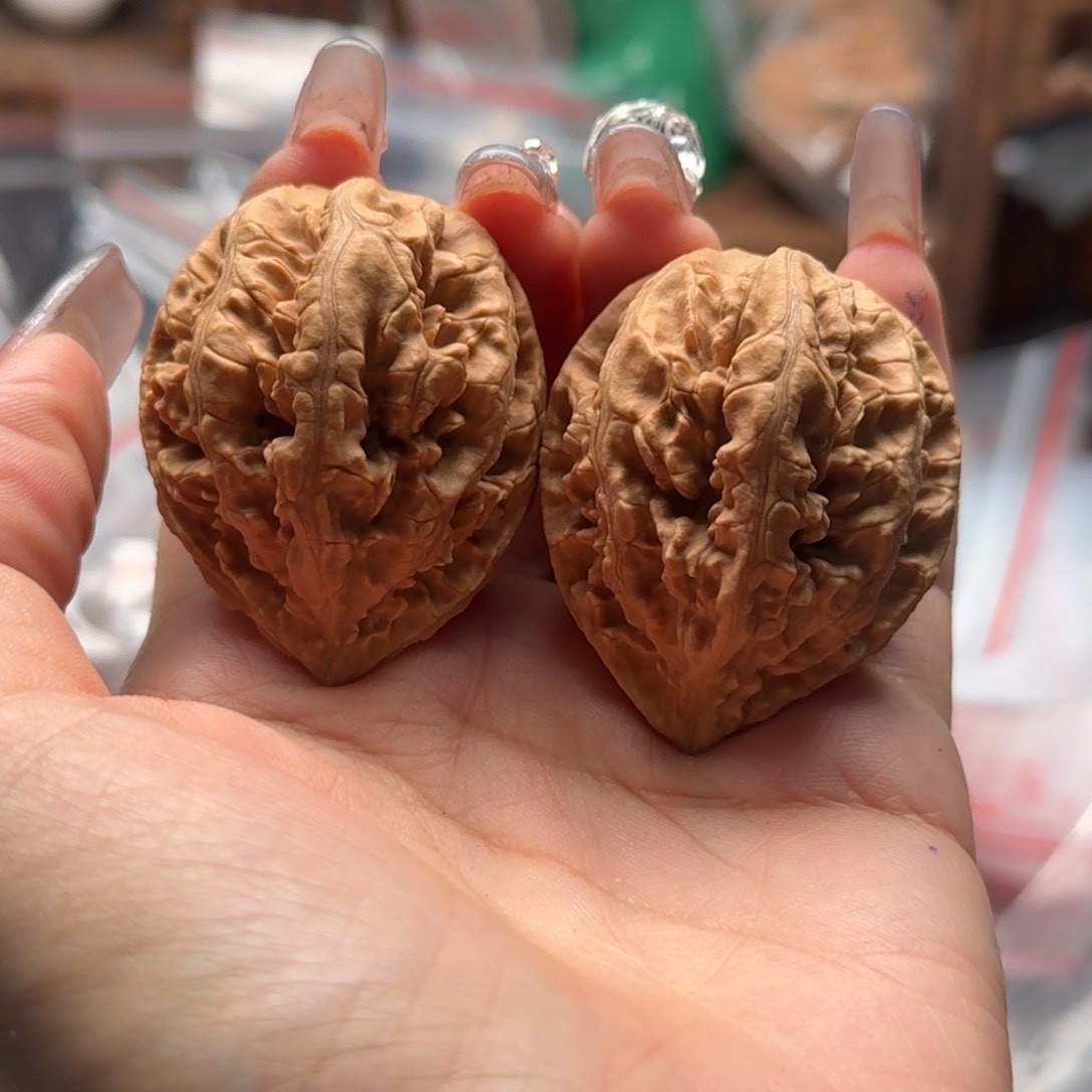 文玩核桃把件关东木子楸百核90