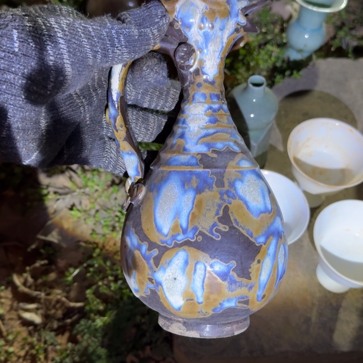 行***水摆件陶瓷器瓷器瓷器瓷器