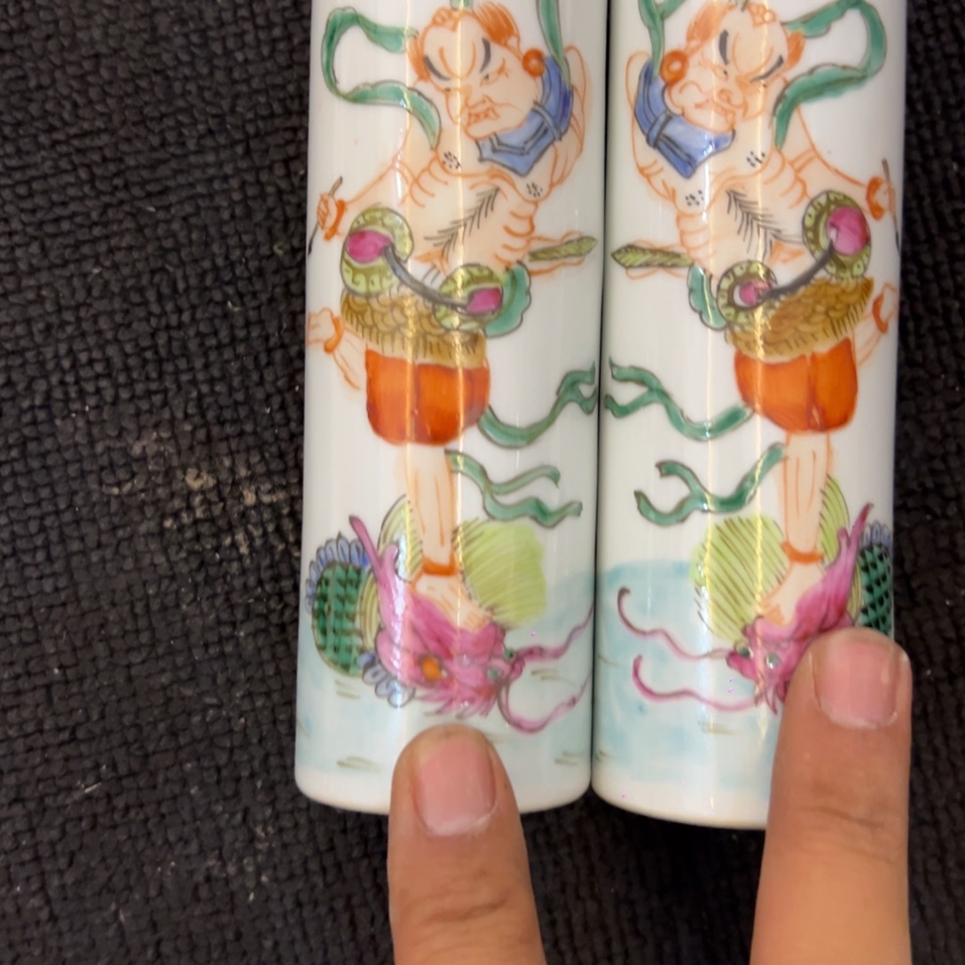 七***拼瓷片瓷器摆件、茶室雅器