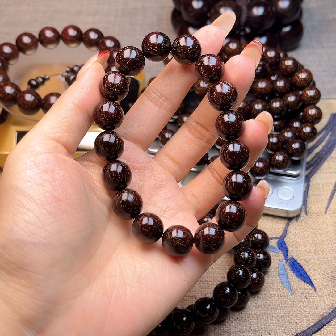 檀香紫檀（小叶紫檀）1.2单圈爆星