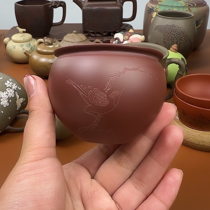 宜兴紫砂主人杯杯