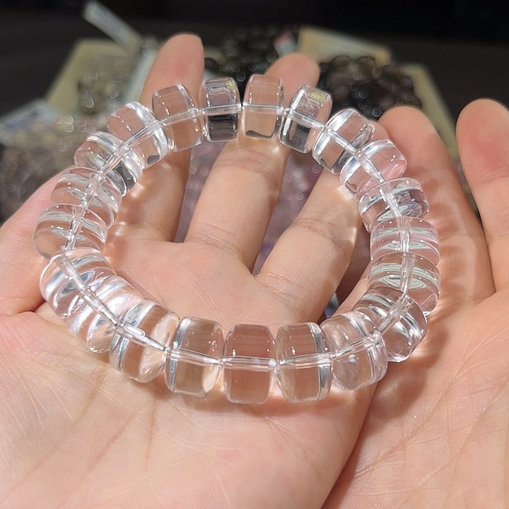 【闪购商品】水晶手链未镶嵌R***汝手串