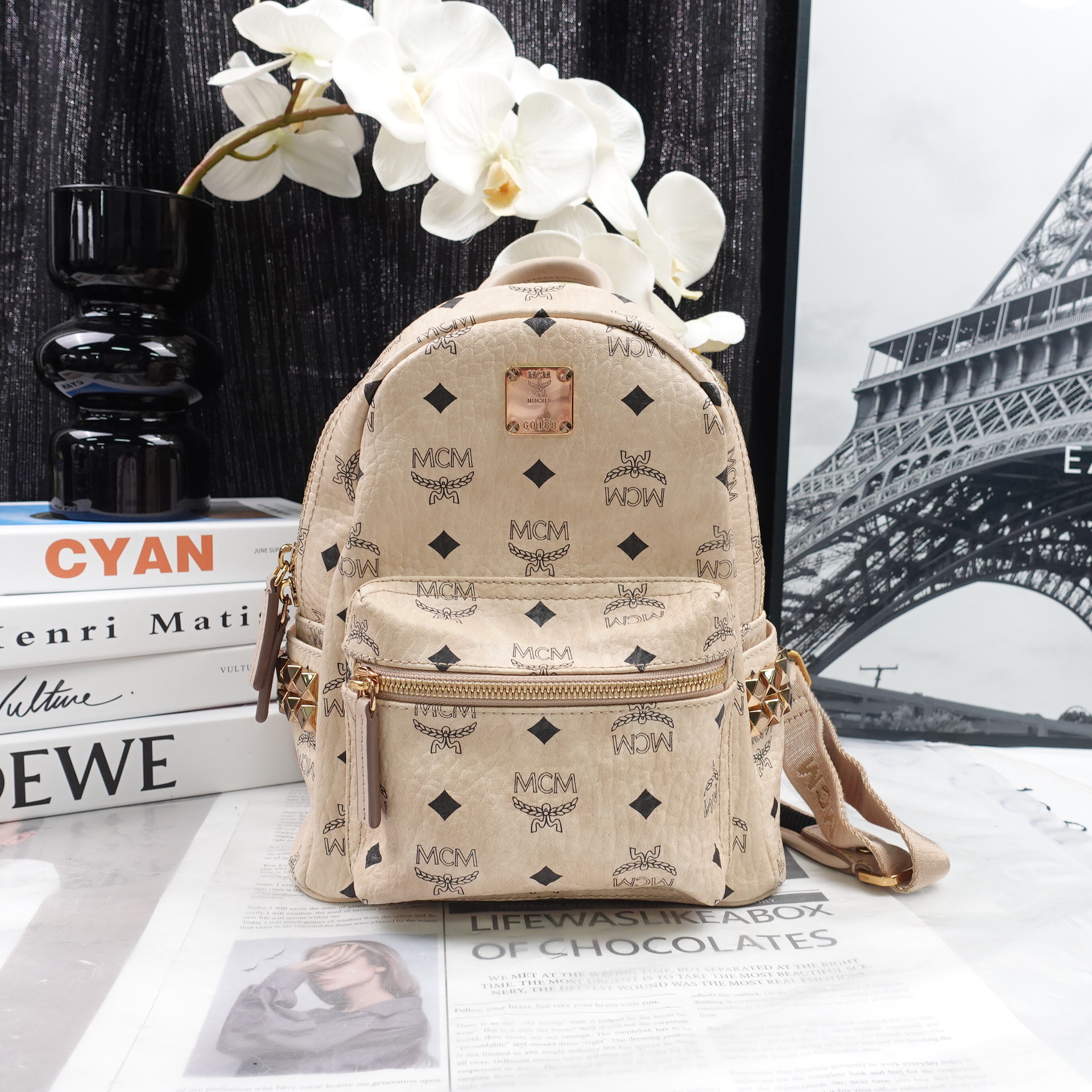 95新 MCM 双肩包/T20238727