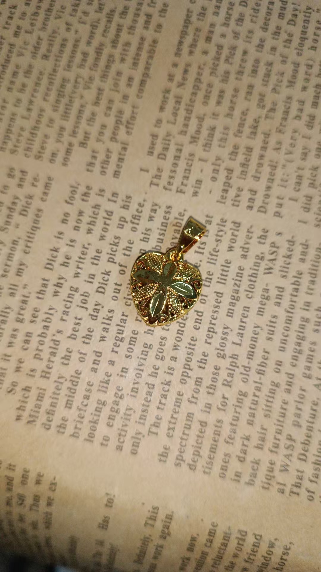 h20时尚女士百搭吊坠