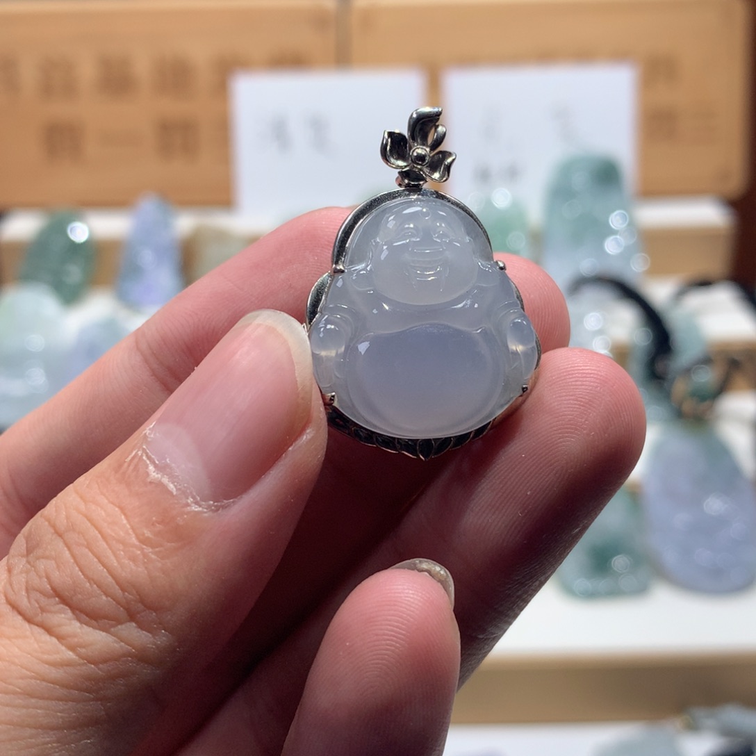 手****翡翠未镶嵌吊坠(不含链)