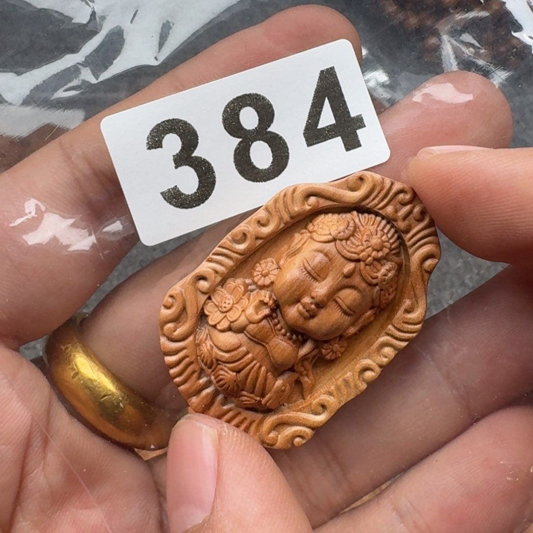 檀香木手串/手链印度老山3×4.5度母