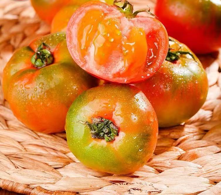 顺丰包邮正宗东北铁皮柿子现摘先发当季新鲜可生吃西红柿