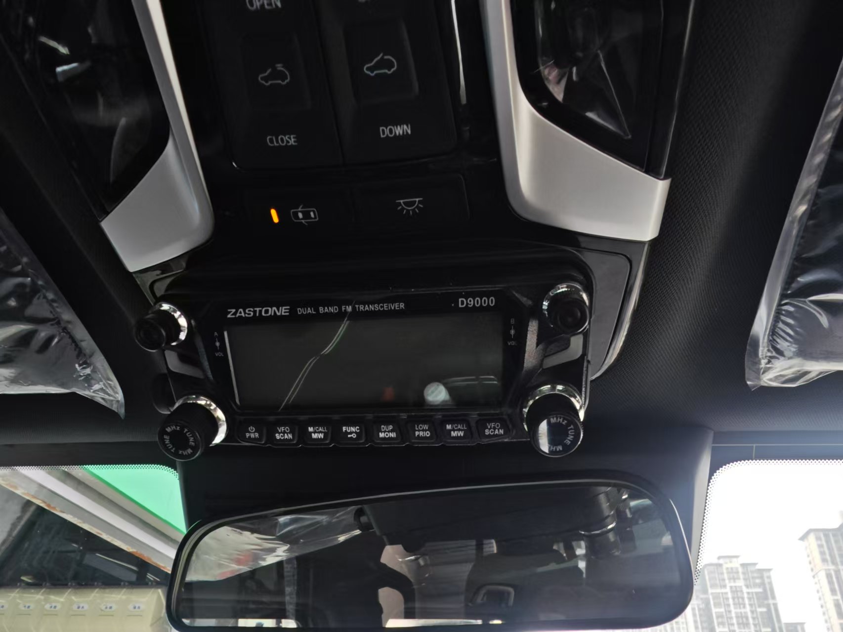 hiage北汽212眼镜盒车台安装底座，即时通d9000版