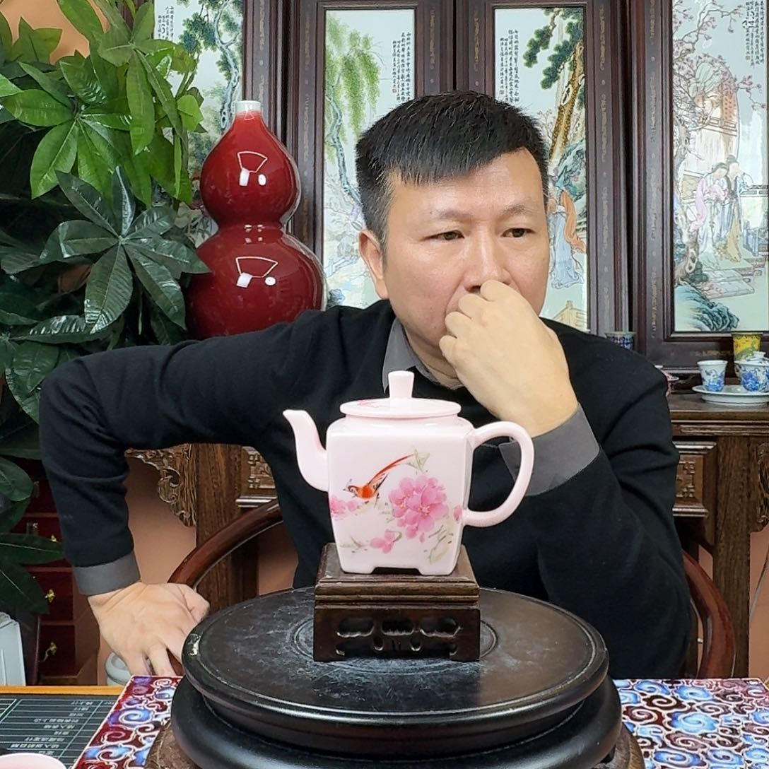 摆件景德镇陶瓷手工壶