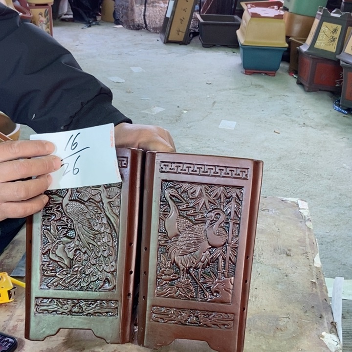 紫砂花盆紫砂紫砂