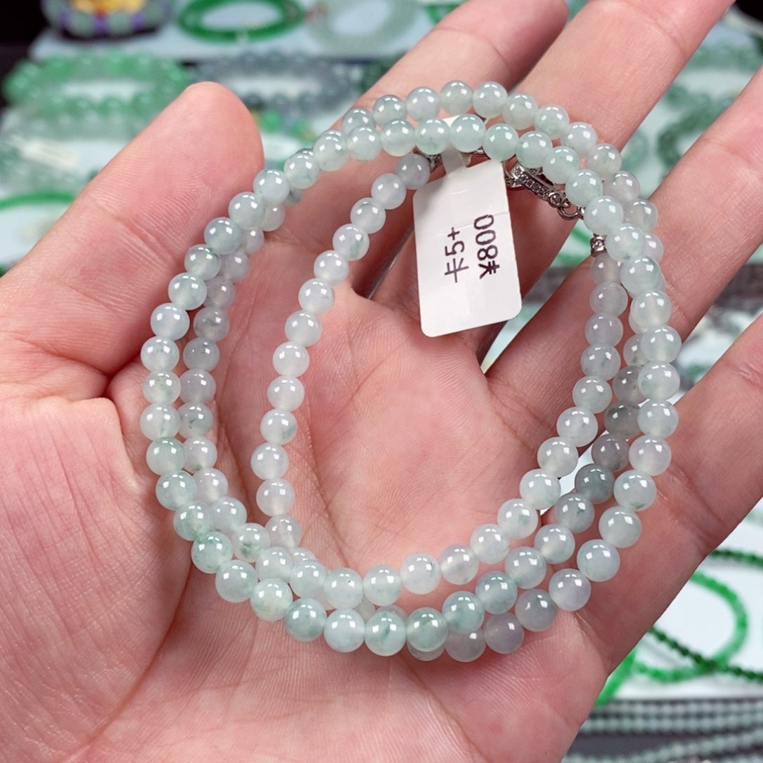 未镶嵌手链翡翠卡5+