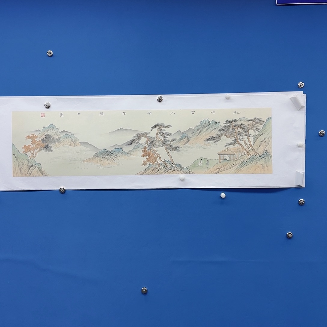 国画多次参加国内外大型展览交流