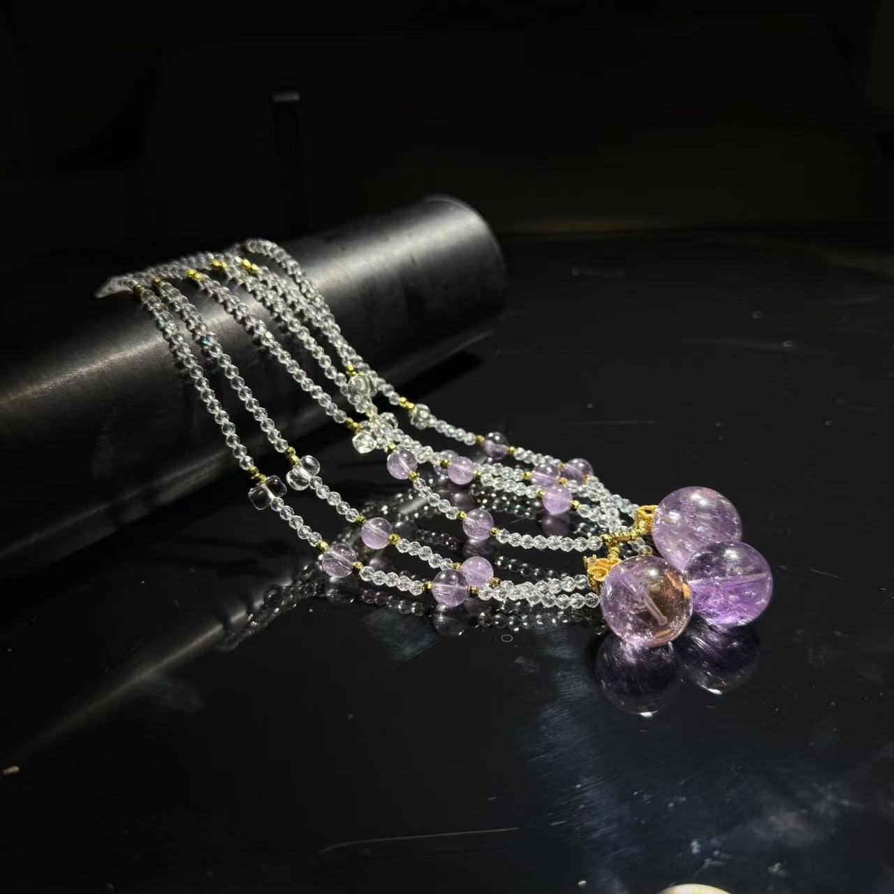 【皇后甄选】克鲁兹圆珠项坠 多样性发其一