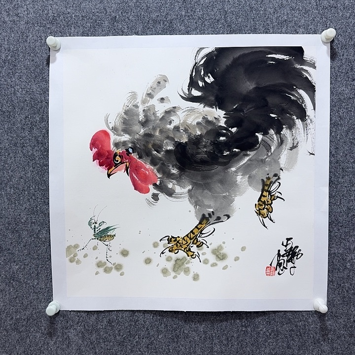 国画娄鹏老师手绘作品