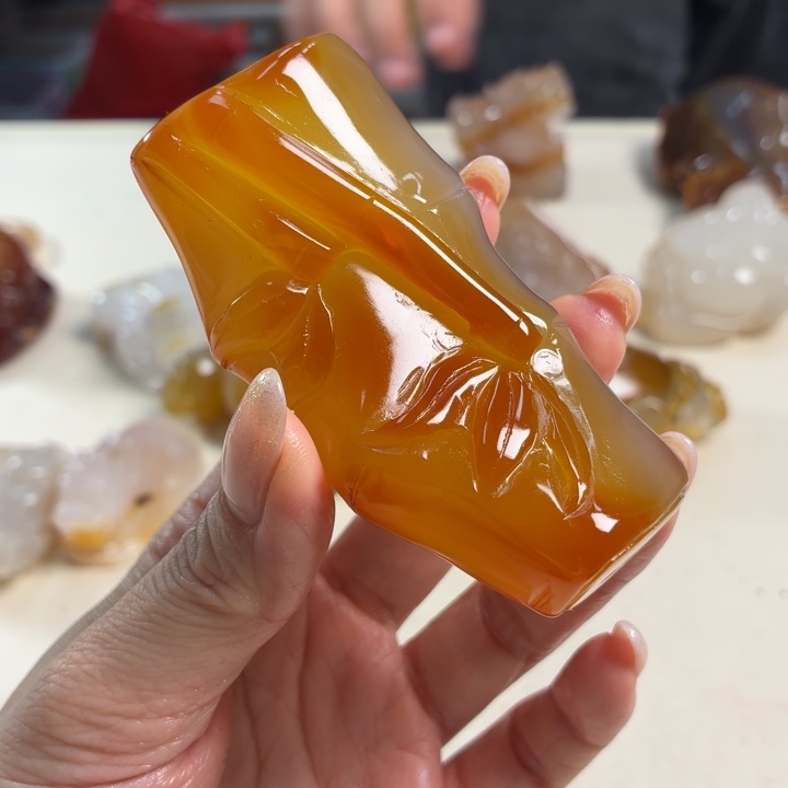 玛瑙/玉髓未镶嵌吊坠(不含链)