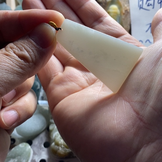 翡翠未镶嵌颈饰翡