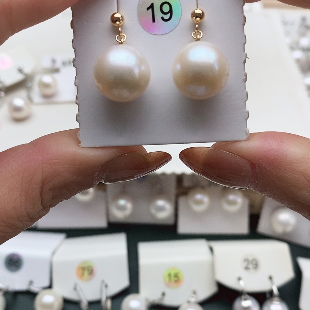 淡水珍珠颈饰银S925镶嵌