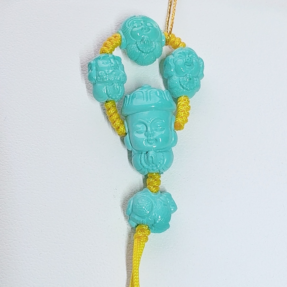 绿松石未镶嵌珠宝奇石精工西游记套装