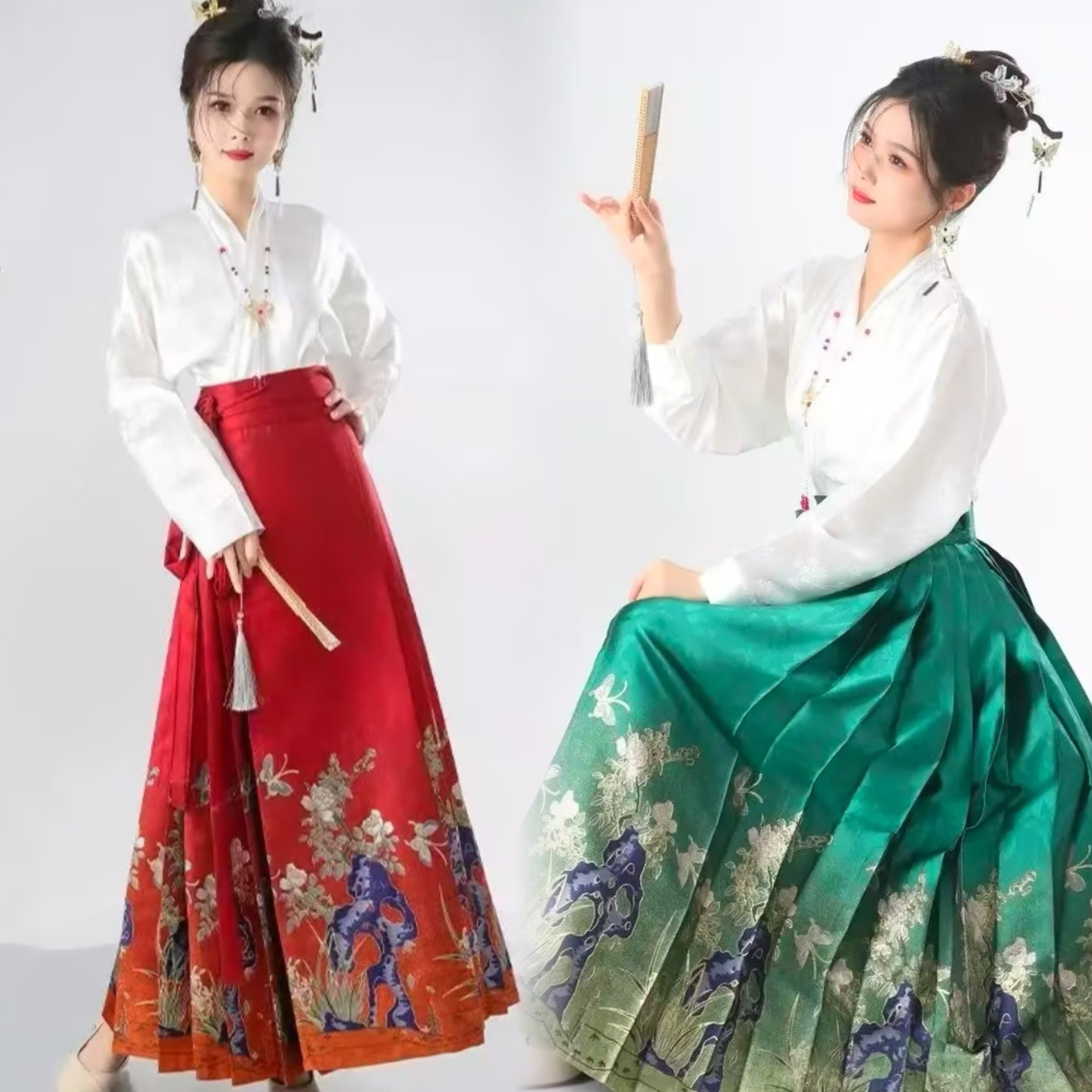 赠送随机马面裙一件