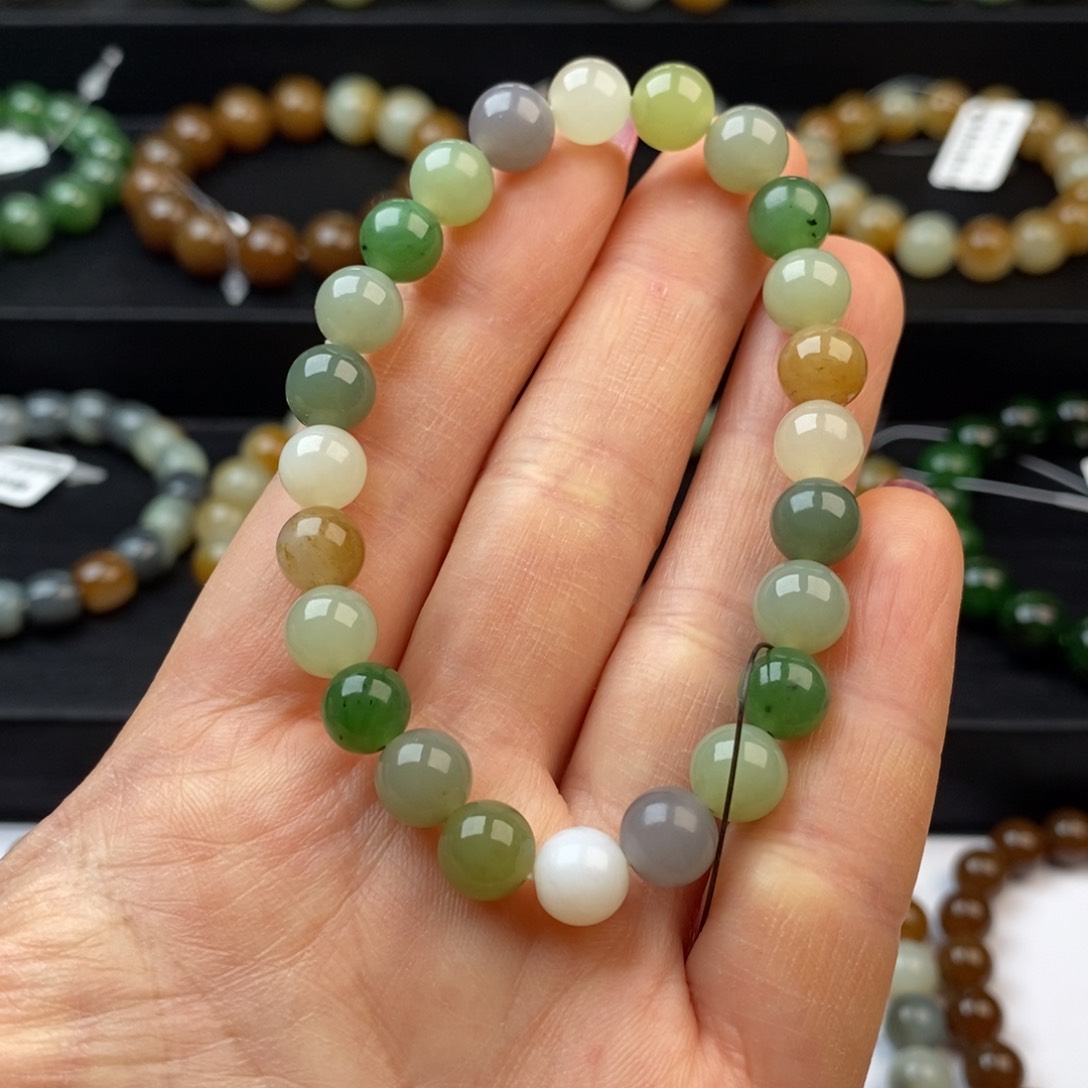 和田玉手链未镶嵌