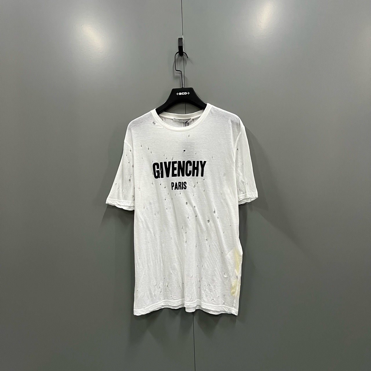 【XP】Givenchy 纪梵希 破坏logo印花短袖 M码/95新/5490/ki301508