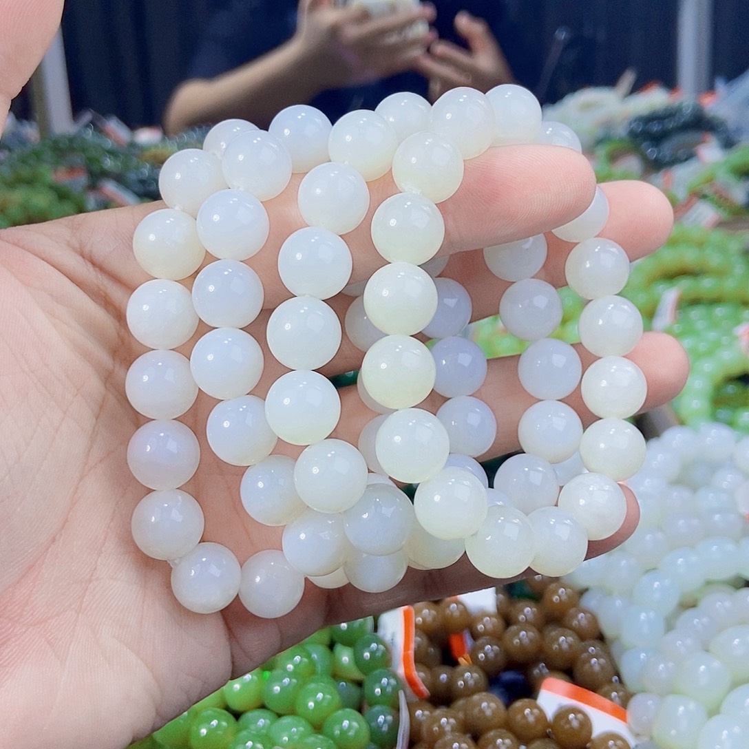 未镶嵌手串和田玉纯天然卡12新疆且末天泰多样性发一