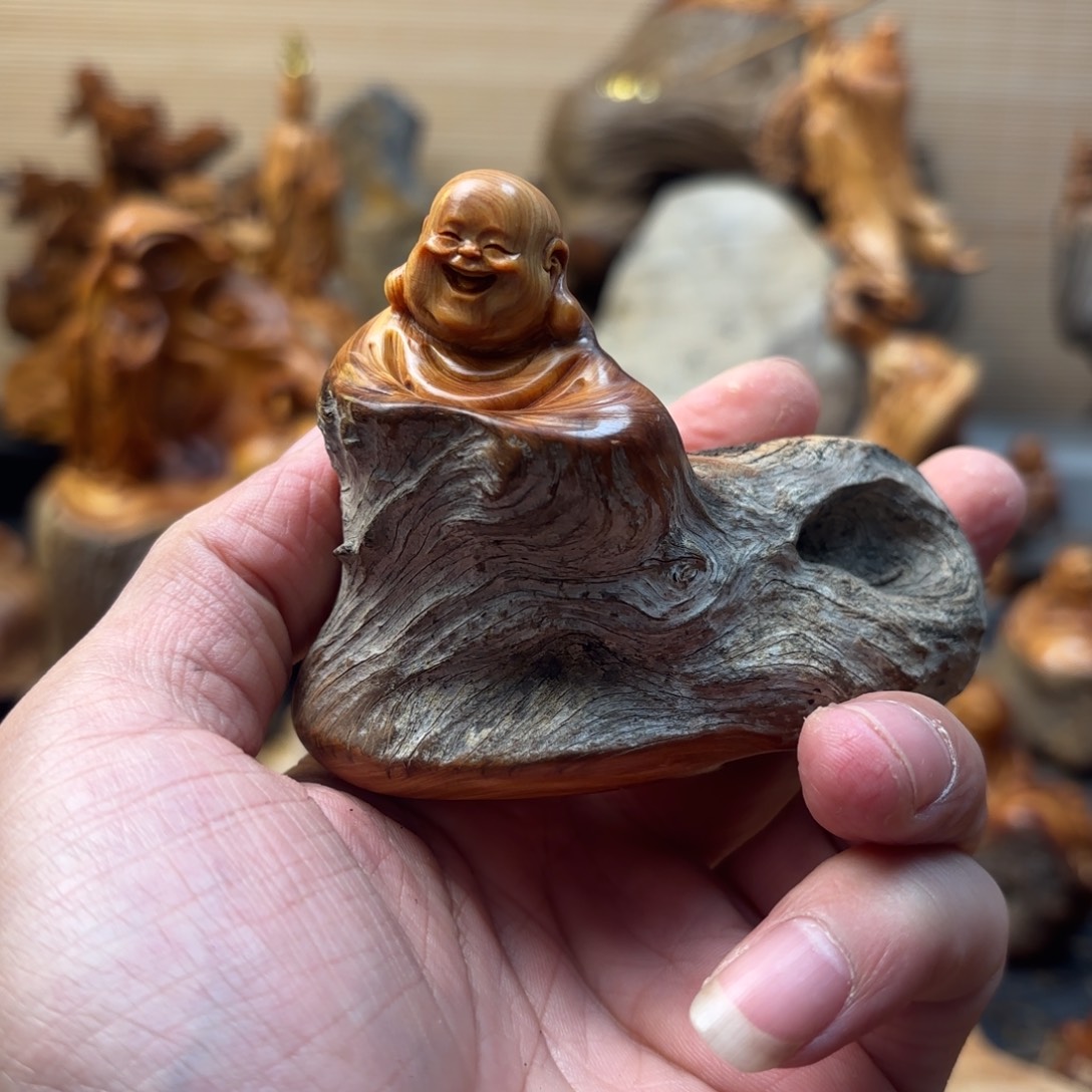 港***务柏木太行崖柏手工雕刻